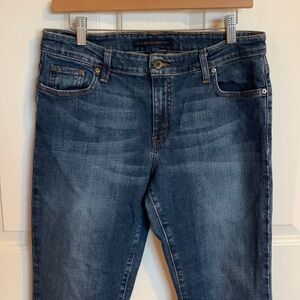 Levi's 12 M Mid Rise Skinny Stretch Blue Deim Jeans Women's Levi Strauss